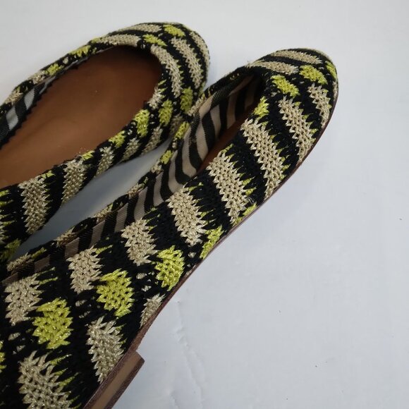 M Missoni Multicolor Knit Slip On Flats Size 37 - Picture 14 of 14